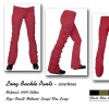Long Buckle Pants