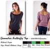 Geometric Butterfly Top