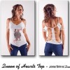 Queen of Hearts Top
