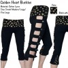 heart buckle pants