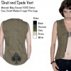 skull and spade vest