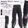 baggie skull pants  cotton